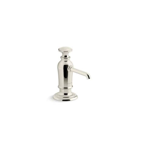 Kohler Artifacts Soap Lotion Dispenser In Vibrant Polished Nickel