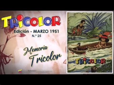 Revista TRICOLOR N º 25 marzo 1951 Ministerio del Poder Popular