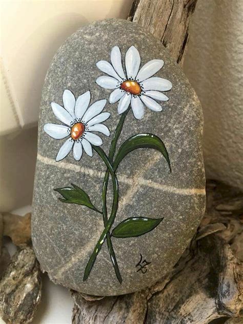 Rock Painting Flowers Rock Flowers Rock Painting Patterns Rock