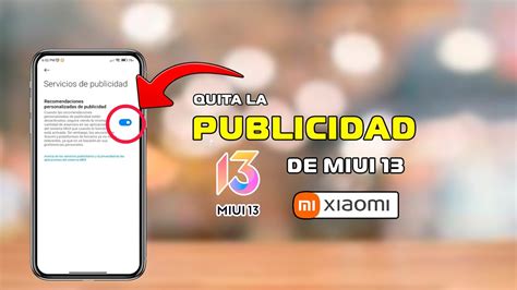 Miui Desactiva Esto Urgente Quita Toda La Publicidad De Tu