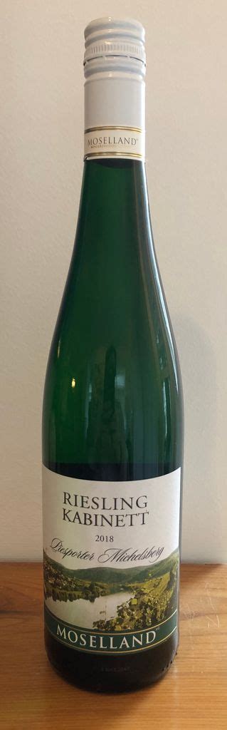 2015 Moselland Piesporter Michelsberg Riesling Kabinett Germany Mosel