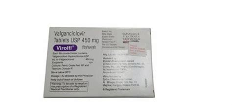 Virolfi Mg Tablet Valganciclovir At Rs Stripe