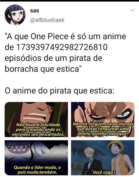 Pin de Jessenia Talita em One Piece Memes Frases engraçadas para rir