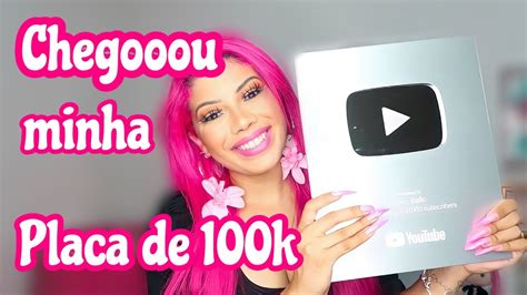 Como Ter A Placa De 100k No Youtube Youtube