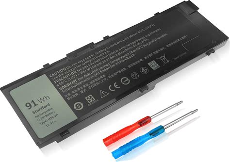 Amazon Perhanmm Wh Mfkvp V Laptop Battery For Dell Precision