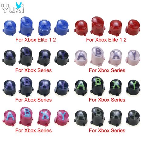 Yuxi For Xbox One Elite Controller Abxy Action Face Buttons Mod Kit