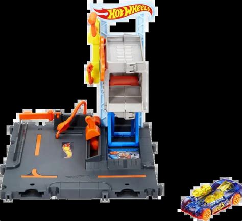 Mattel Hot Wheels City Downtown Tune Up Shop HKX HDR Toysfirst Gr
