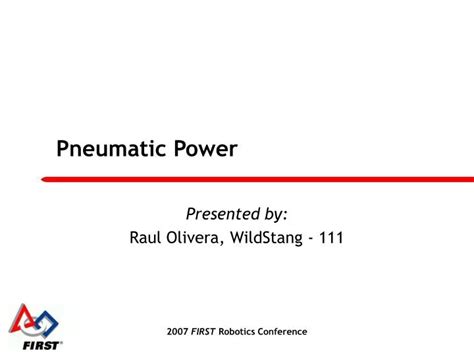 Ppt Pneumatic Power Powerpoint Presentation Free Download Id1204607