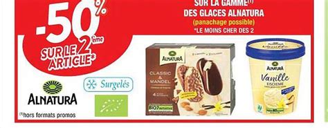 Promo La Gamme Des Glaces Alnatura Chez Cora ICatalogue Fr