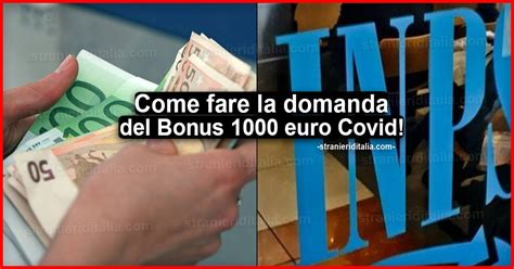 Bonus Euro Covid Come Fare La Domanda Con Scadenza Novembre