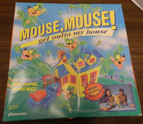 Mouse, Mouse! Get Outta My House Board Game Review and Rules - Geeky ...