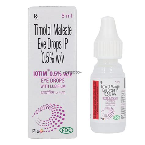 Iotim 05 Eye Drops Uses Dosage Side Effects Price Composition