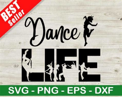 Dance Life Svg Dance Mom Life Svg Momlife Svg