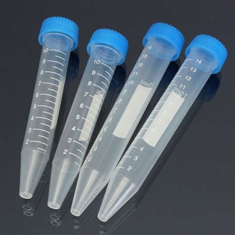 10ml 15ml Graduated Plastic Eppendorf Centrifuge Tube Vial With Screw