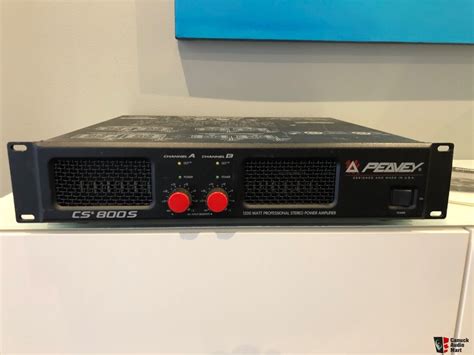 Peavey Cs 800s Power Amplifier Price Drop Photo 2491329 Us Audio Mart