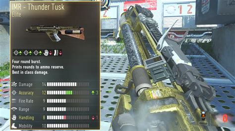 Imr Thunder Tusk Elite Weapons Of Advanced Warfare Youtube