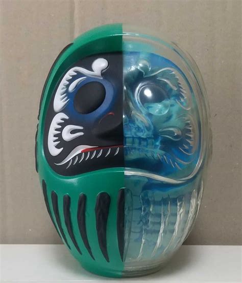 Yahoo Kazzrock Secretbase X Ray Daruma Skull