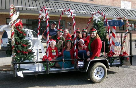 Small And Simple Christmas Parade Float Idea This Was The Madison