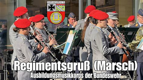 Regimentsgruß Marsch Ausbildungsmusikkorps der Bundeswehr Deutsche