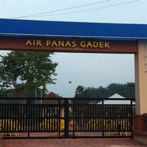 Gadek Hot Spring Hot Spring In Alor Gajah
