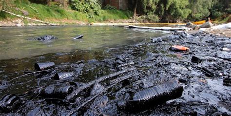 70 de ríos contaminados gravemente por Pemex y mineras