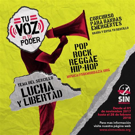 Tu Voz Es Tu Poder Un Mundo Sin Mordaza