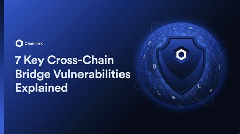 7 Cross Chain Bridge Vulnerabilities Explained Chainlink