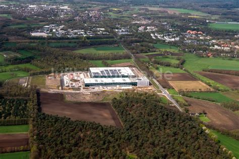 Dorsten Aus Der Vogelperspektive Neubau Des Logistikzentrums Der Levi