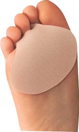 Almohadilla Metatarsal De Tela Y Gel Medigel