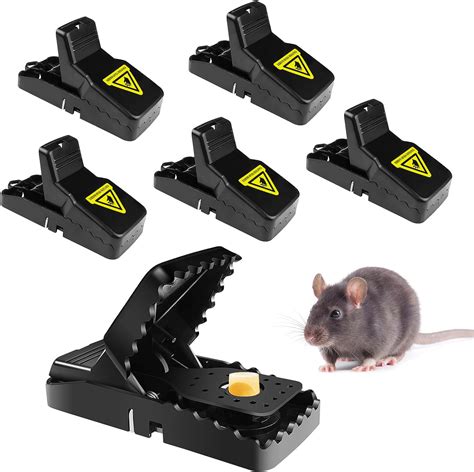 Fousenuk Pi Ge Rats Professionnel Clips De Piege A Souris Efficace