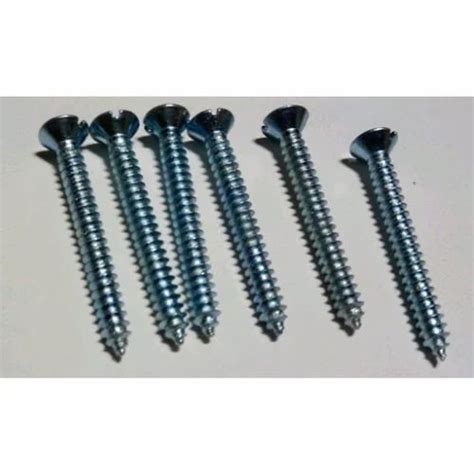 Full Threaded Csk Mild Steel Self Tapping Screw Size Inch At Rs