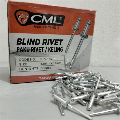 Jual PAKU RIVET CAMEL PER 50PCS 4 8MM VARIAN UKURAN PAKU RIVET