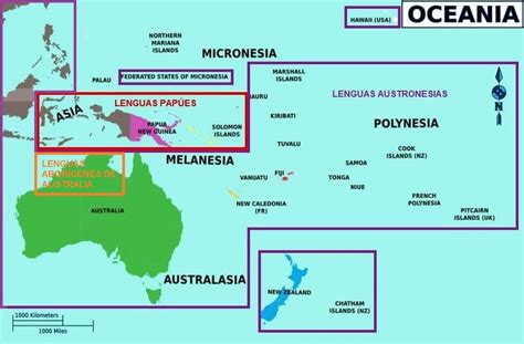 Quais S O As Regi Es Lingu Sticas Da Oceania Geografia