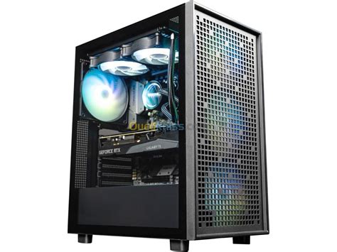 PC GAMING RYZEN 5 7500F RAM 16GO DDR5 SSD 256GO MSI RTX 3060 OC