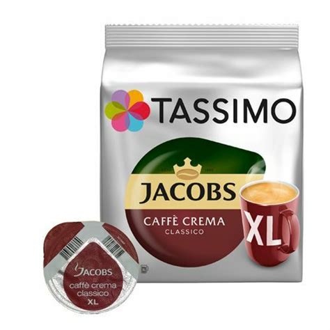 Jacobs Caffé Crema Classico XL 16 Capsule per Tassimo per 5 99