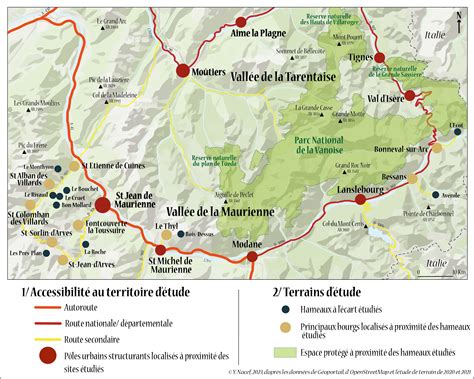 Les hameaux de montagne à lécart et la recherche de la distance QUAMOTER