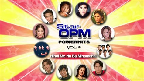 Various Artists Hindi Mo Na Ba Minamahal Audio Star Opm Power