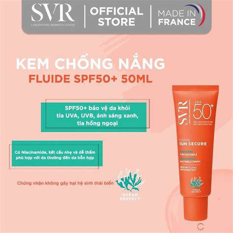 Kem Chống Nắng SVR Sun Secure Fluide SPF 50 50ml