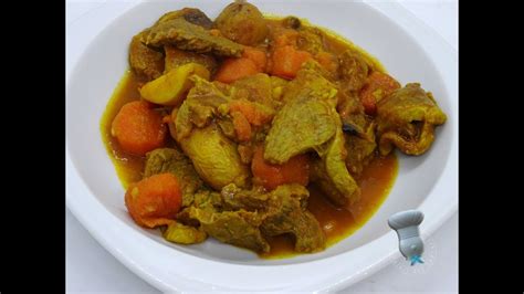 Recette De Mijot D Agneau Au Curcuma Youtube