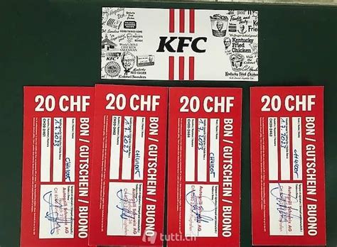 Gutscheine Kfc Kentucky Fried Chicken Kaufen Auf Ricardo