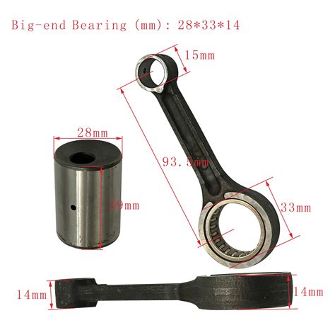 Motorcycle Parts Engine Connecting Rod Conrod Kit For Kymco Gy Gy