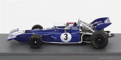 SPARK MODEL S7230 Scale 1 43 TYRRELL F1 001 N 3 CANADA GP 1970 J