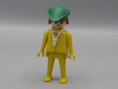 Playmobil Citoyen Moyen Ge Jaune Geobra Eur Picclick Fr