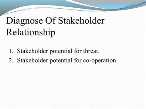 Major Stakeholders In Health Care Delivery System