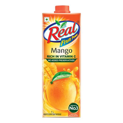 Buy Real Mango Fruit Nectar Juice 1L Rich In C No Added