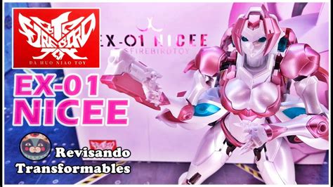 Bigfirebirdtoy Ex 01 Nicee Transformers Masterpiece Arcee Youtube