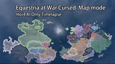 Cursed Equestria At War Map Hearts Of Iron Timelapse Ai Only