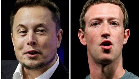 Elon Musk Mark Zuckerberg Le Kafes D V X Platformundan Canl