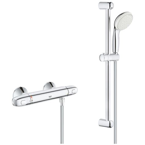 Grohe Grohtherm 1000 New Thermostatic Shower Mixer Kit