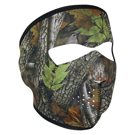 ZANheadgear® WNFM238 - Camo Neoprene Full-Face Mask (Forest Camo ...